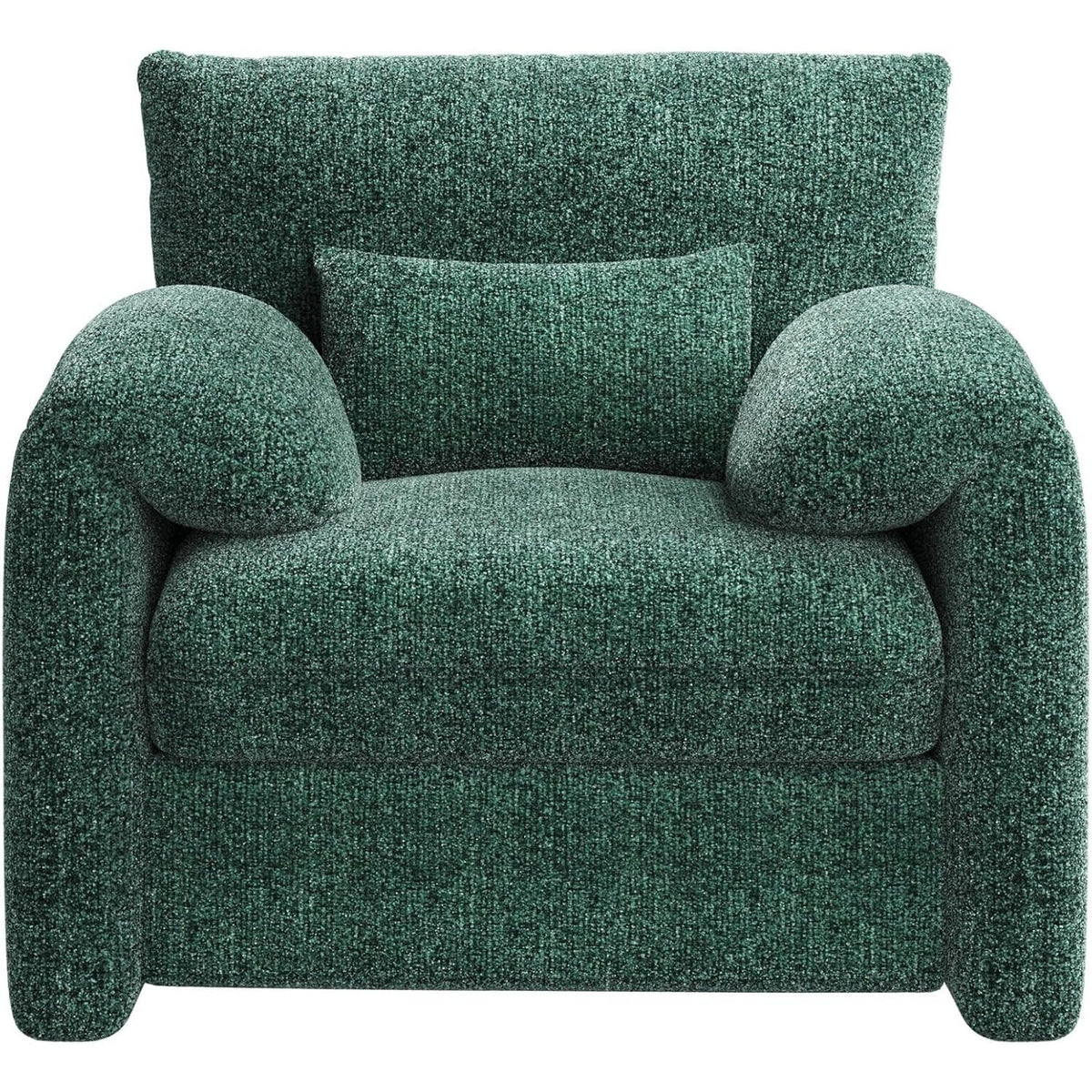 AECOJOY Oversized Armchair, Chenille Mid Century Accent Chair, Comfy Upholstered Single Sofa - Product image 12