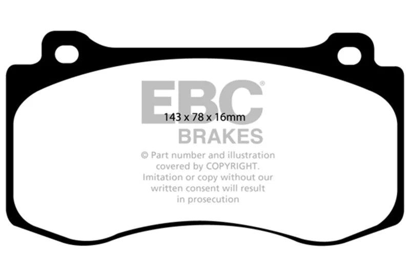 EBC - Front SR Pad PN DP41764R