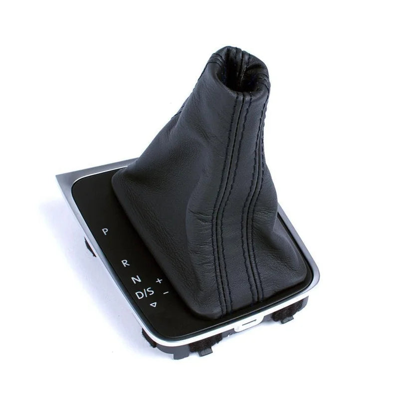 BFI MK7 DSG / Automatic Shift Boot - Gray Alcantara - Silver Stitch
