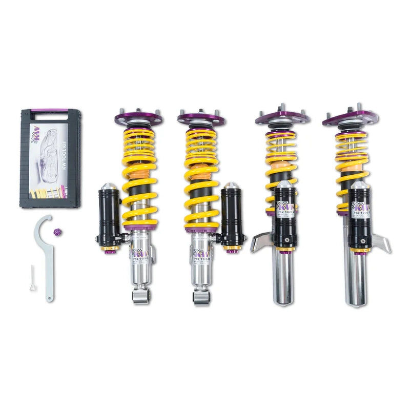 KW Suspensions 39771207 KW V4 Clubsport Kit - Porsche 911 (996) GT2 GT3