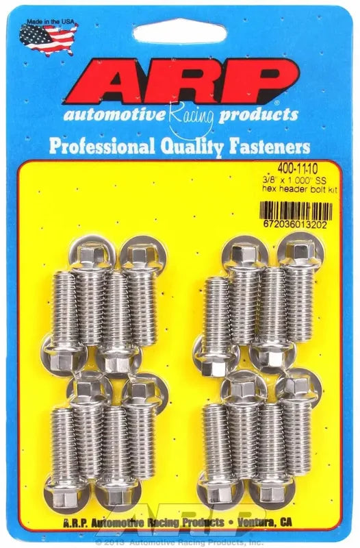 400-1110 ARP Fasteners Exhaust Header Bolt Universal