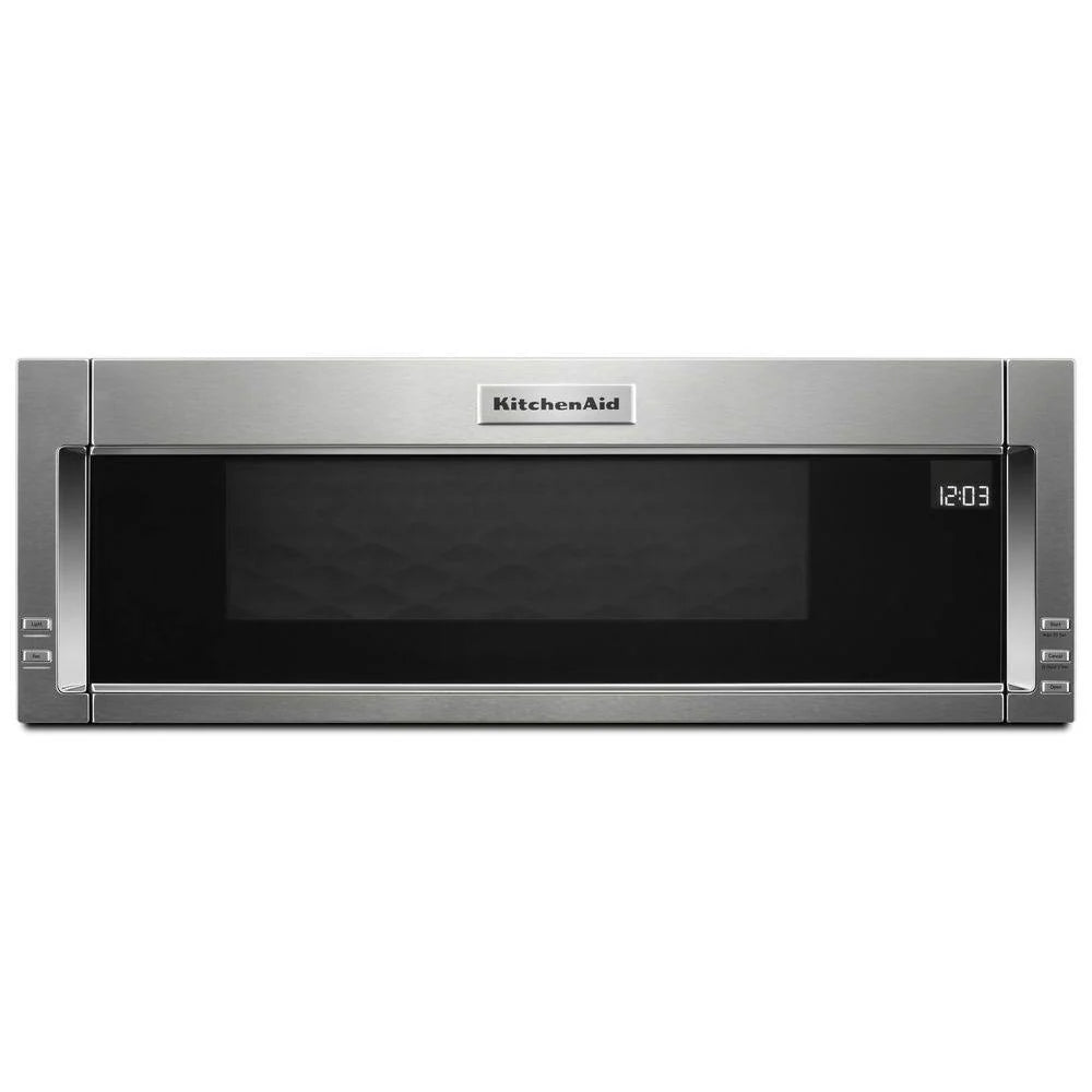 KitchenAid 30-Inch Low Profile Microwave Hood, 1000W, Stainless Steel, Dual LED, 4-Speed Ventilation - Product image 1