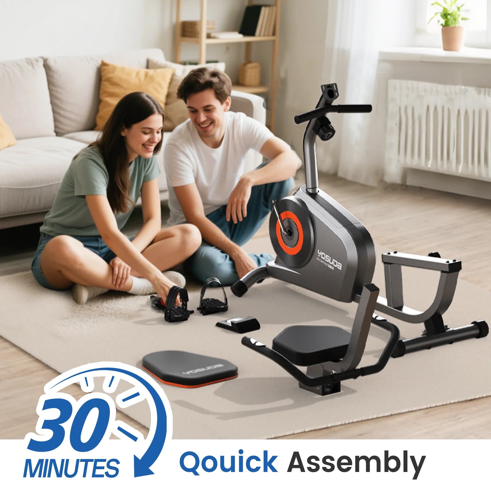 Yosuda Recumbent Exercise Bike for Senior for Home with 350 lb Capacity - Product image 9