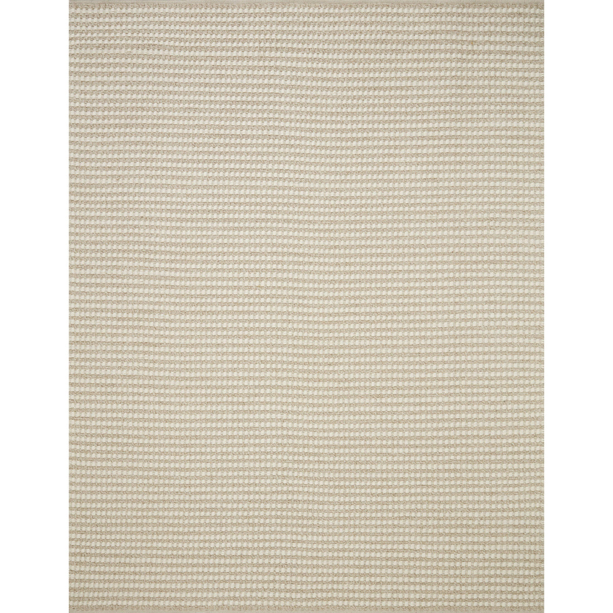 Amber Lewis x Loloi Ojai Ivory / Natural Area Rug White Square 1'6" - Product image 1