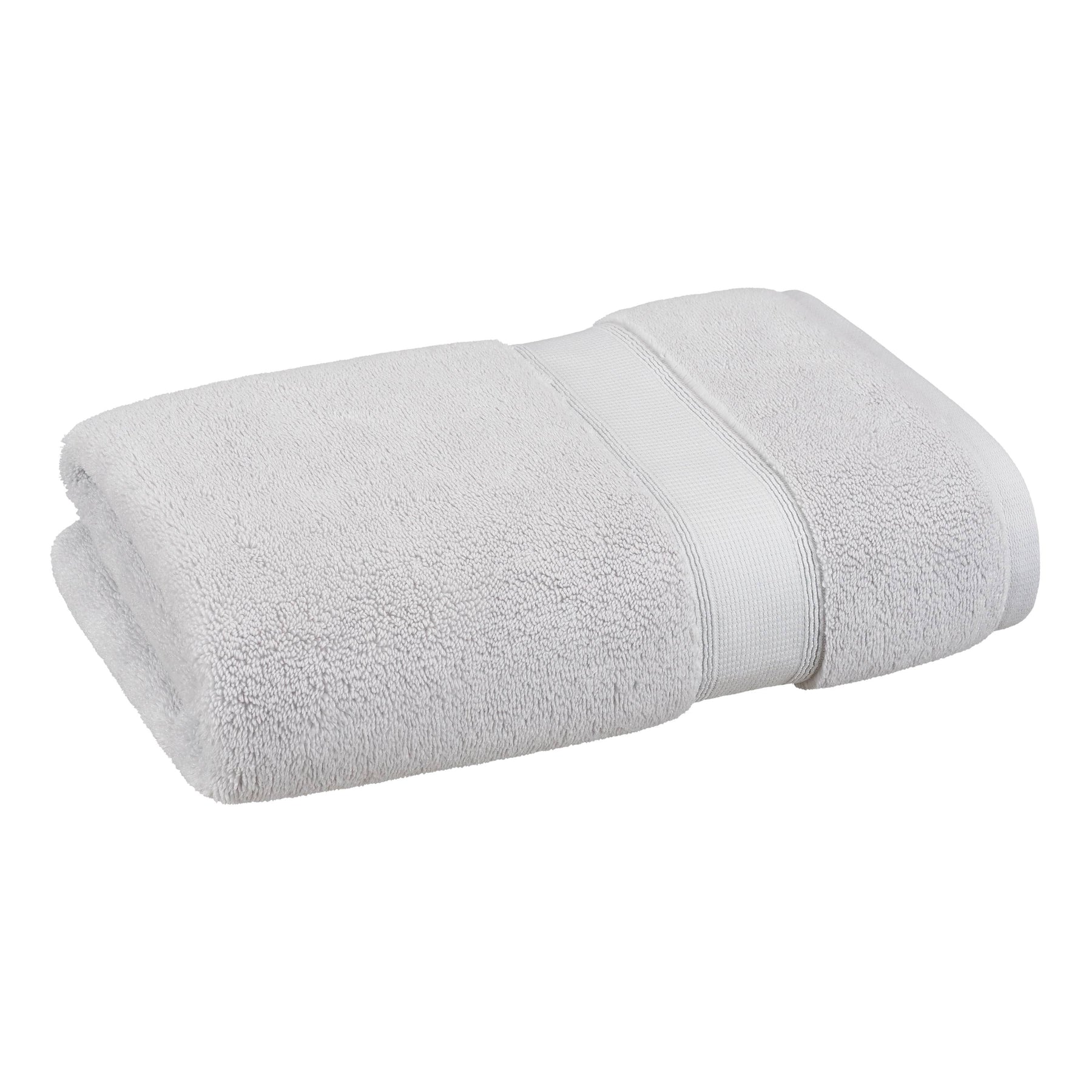 Hotel Style Egyptian Cotton Bath Towel, Platinum Silver - Product image 1