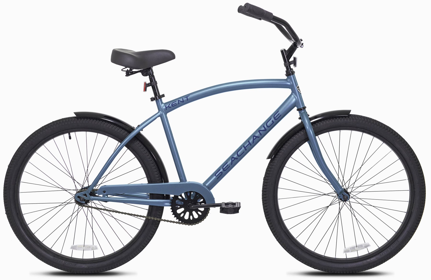 27.5" Kent Bicycles Male Sea Change Beach Cruiser Bike, Metallic Blue, Ages 13+ - Product image 1