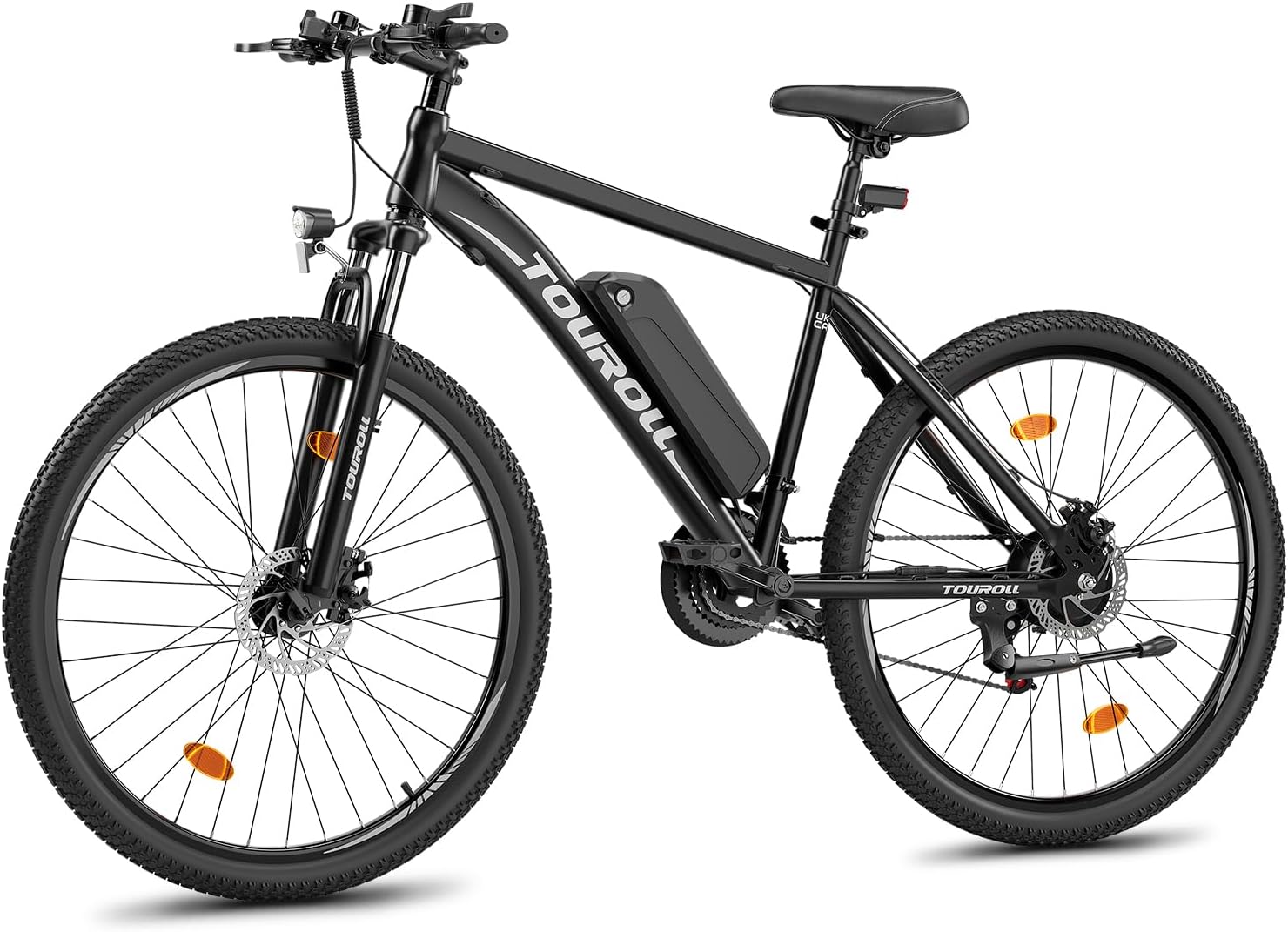 Touroll U1 Electric Bike, 26"/29" Electric Mountain Bike for Adults, 250 W Electric Mountain Bike, 13AH Removable Battery, Range 65 km, 21 Speed E-Bike