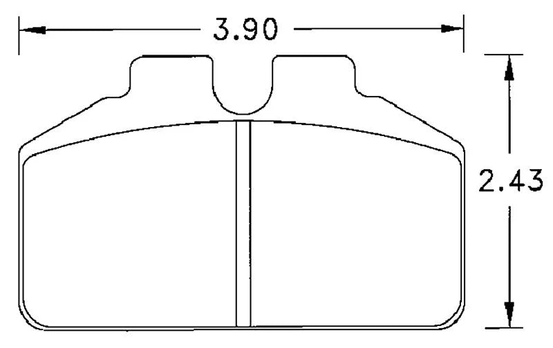 Hawk Performance HB237 Series Brake Pad