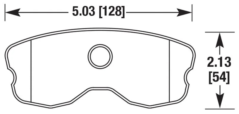 Hawk Performance HB659 Series Brake Pad
