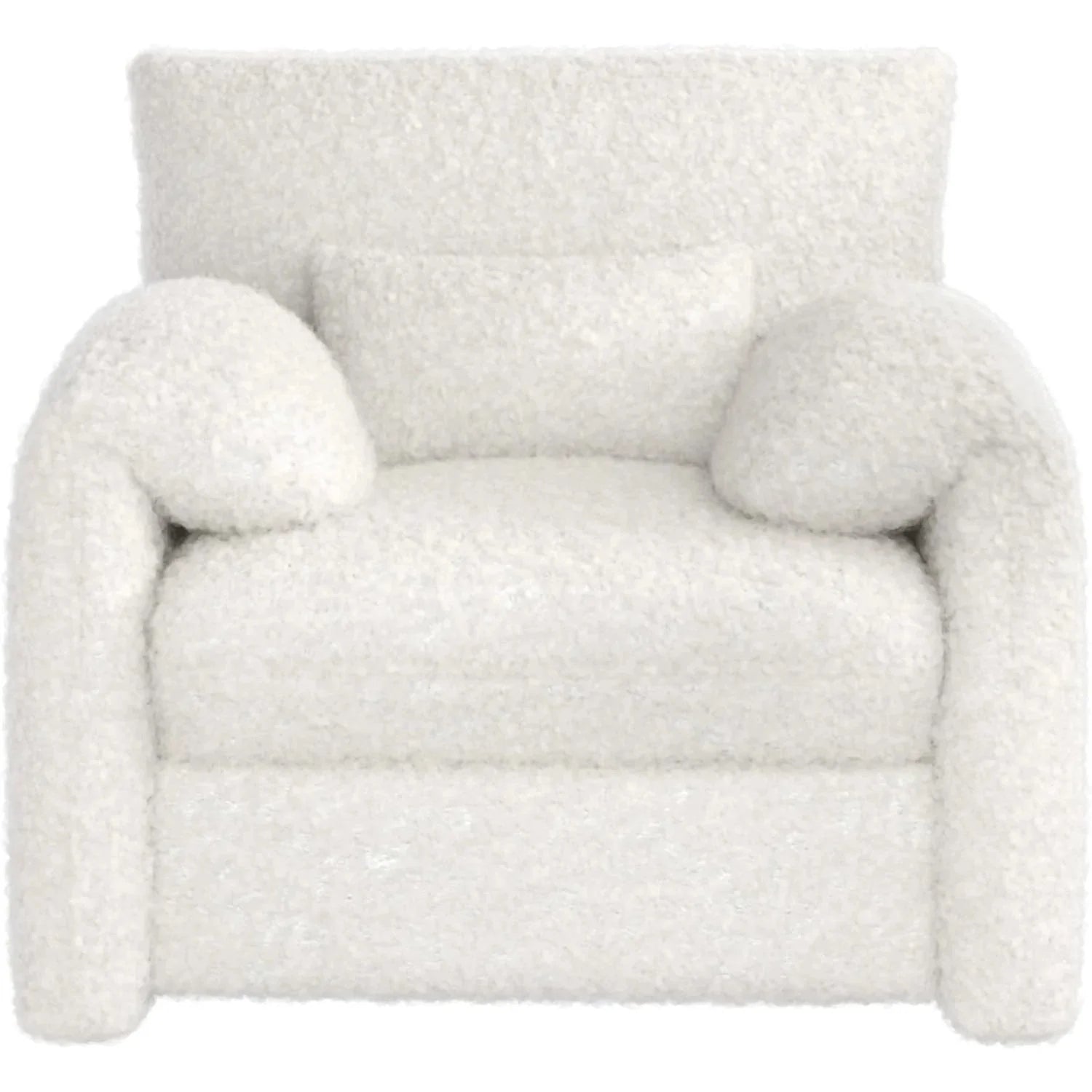 AECOJOY Oversized Armchair, Chenille Mid Century Accent Chair, Comfy Upholstered Single Sofa - Product image 8