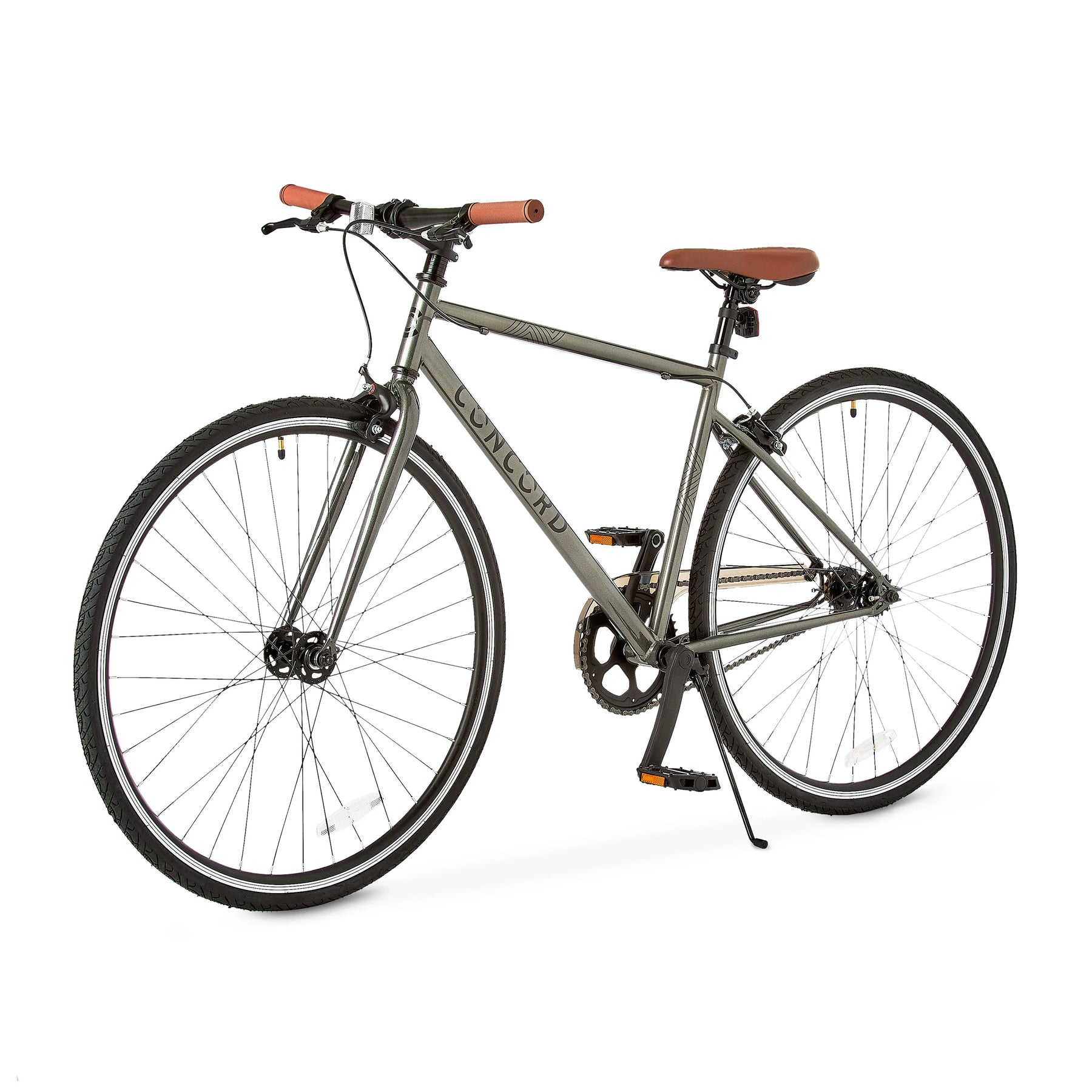 Concord Envoy City Road Bike, 700C Wheels, Grey, Fits Rider 5'4" - 6'2", Unisex, Adult - Product image 5