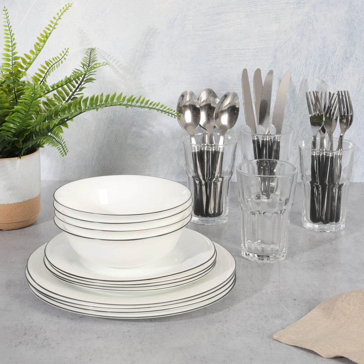 Gibson Home 71 - Piece Stainless Steel Silver Cookware Combo Set - Product image 11