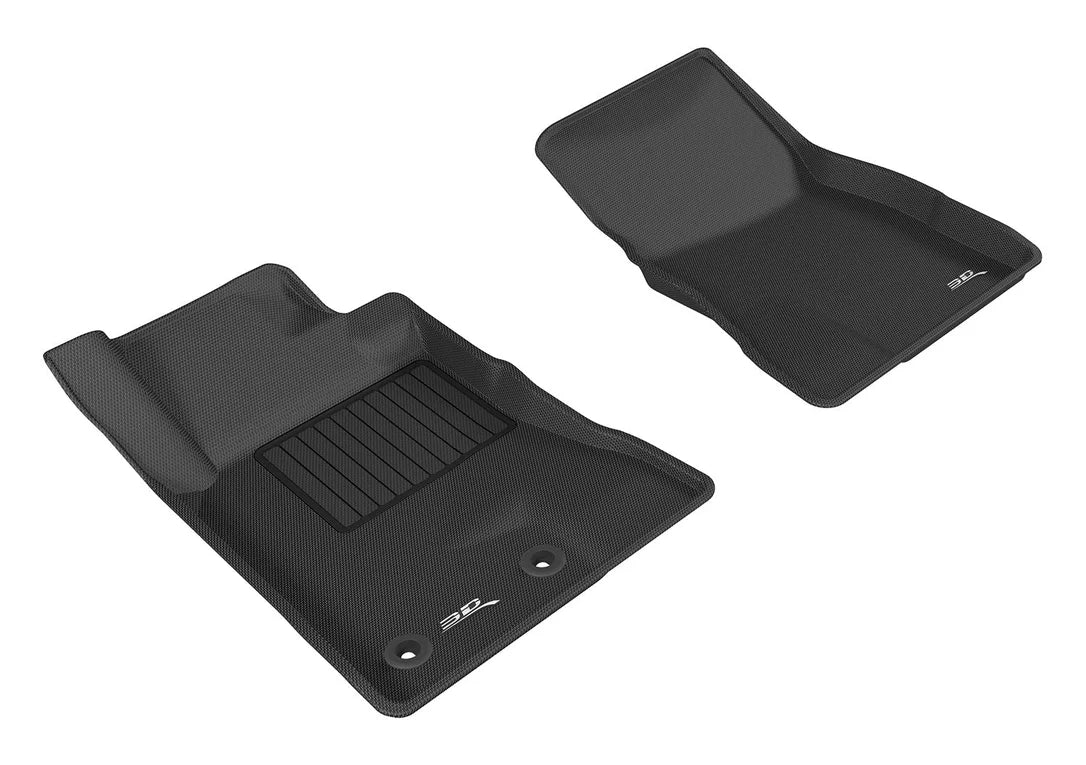 3D MAXpider L1FR08511509 - 2015-2020 Ford Mustang Kagu 1st Row Floormat - Black