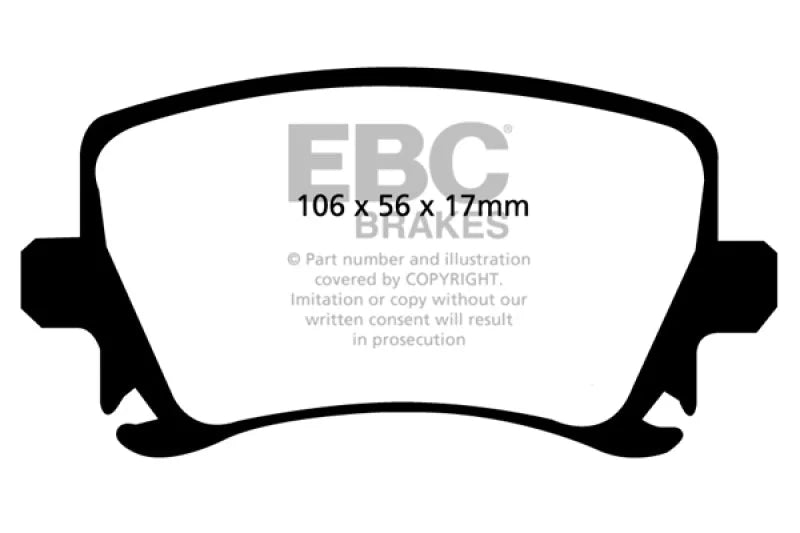 EBC - Rear Redstuff Pad PN DP31518C