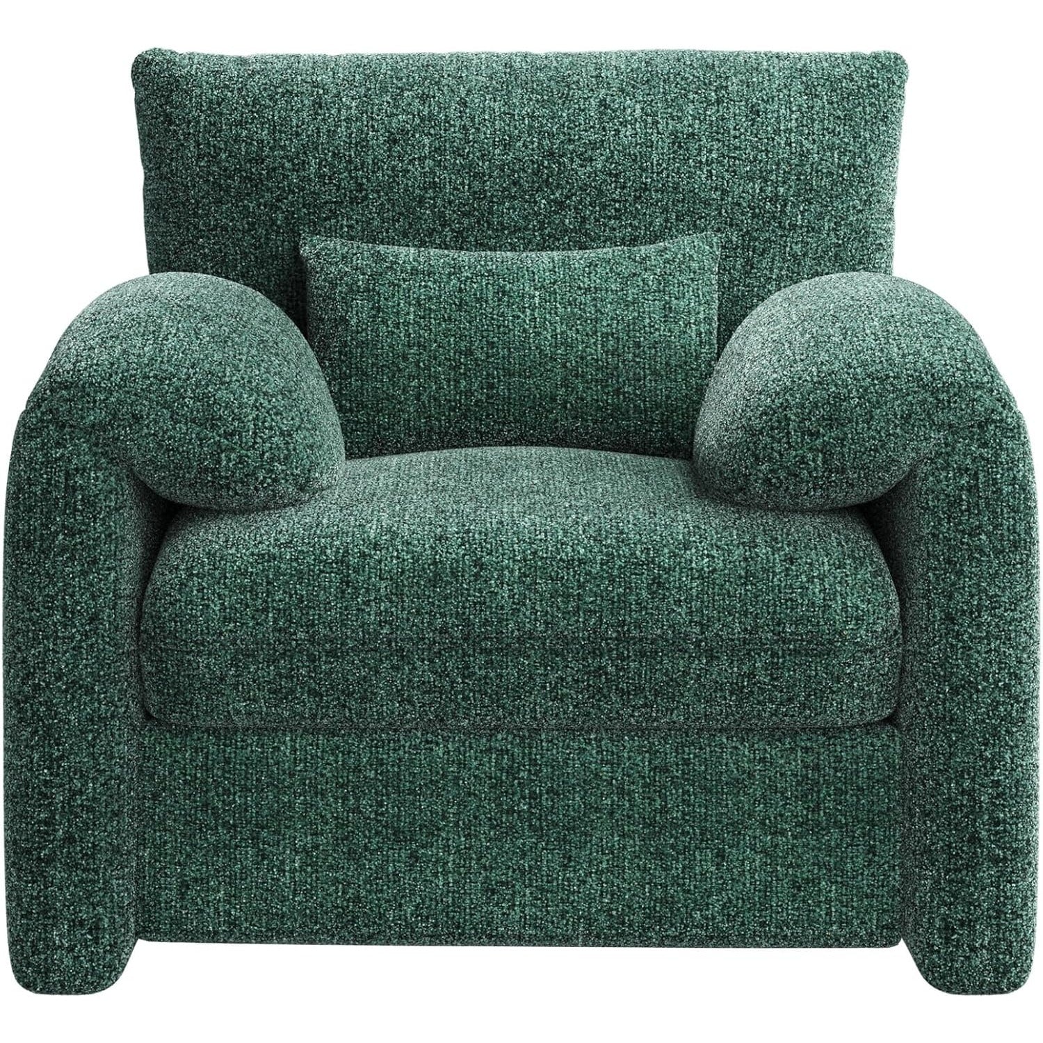 AECOJOY Oversized Armchair, Chenille Mid Century Accent Chair, Comfy Upholstered Single Sofa - Product image 12