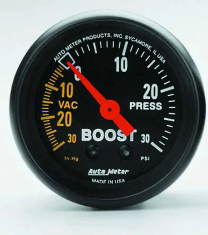 2614 Auto Meter Products Gauge Boost/ Vacuum 2-1/16 Inch