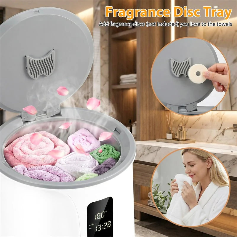 20L Hot Towel Warmer Bucket, Luxury Blanket Warmer with 3 Heat Levels, Adjustable Timer & LCD Display - Product image 8