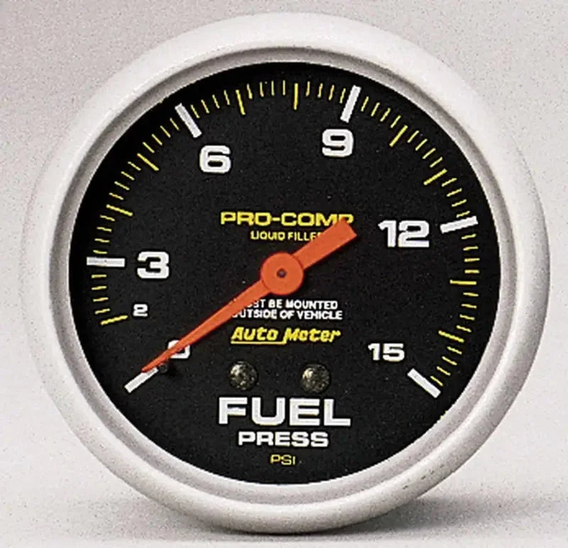 5411 Auto Meter Products Gauge Fuel Pressure 2-5/8 Inch
