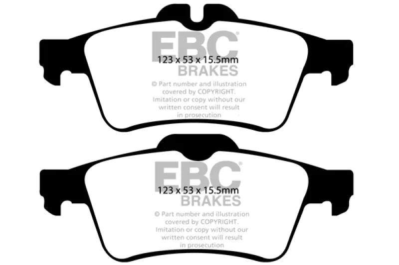 EBC - Rear Greenstuff Pad PN DP21749