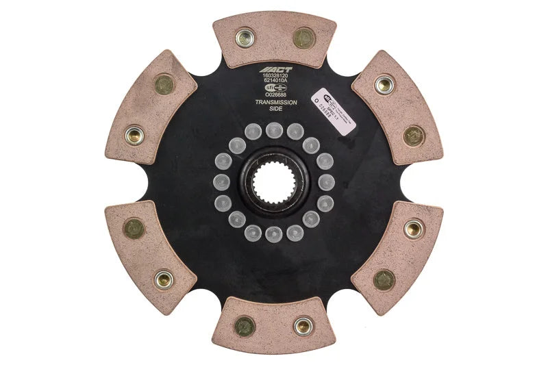 ACT 6214010A - 2002 Honda Civic 6 Pad Rigid Race Disc
