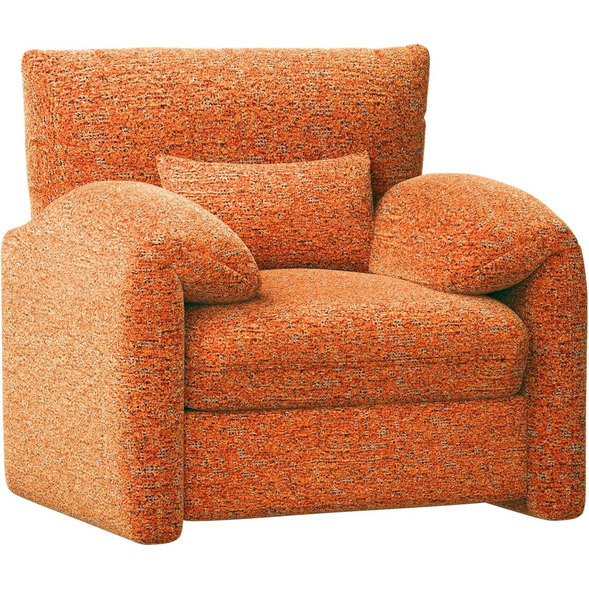 AECOJOY Oversized Armchair, Chenille Mid Century Accent Chair, Comfy Upholstered Single Sofa - Product image 11