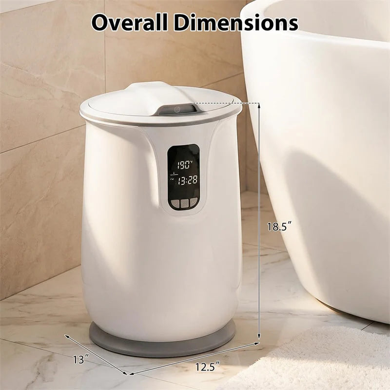 20L Hot Towel Warmer Bucket, Luxury Blanket Warmer with 3 Heat Levels, Adjustable Timer & LCD Display - Product image 2