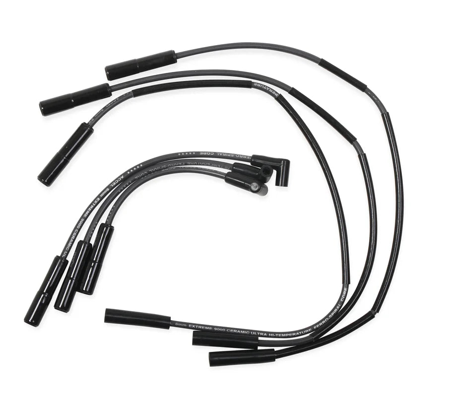 ACCEL 9066CK - Extreme 9000 Black Ceramic Boot Spark Plug Wire Set
