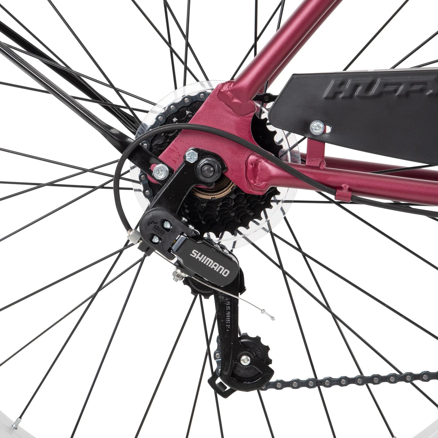 26" Huffy Lockland Cruiser Bike, 7 - Speeds, Padded Saddle, Pink, Ages 12+ - Product image 16