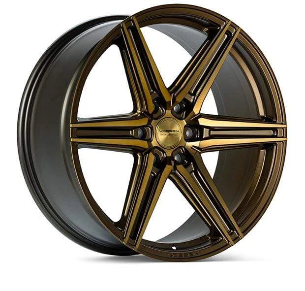 Vossen Custom HF6-2 Wheel in Tinted Matte Bronze