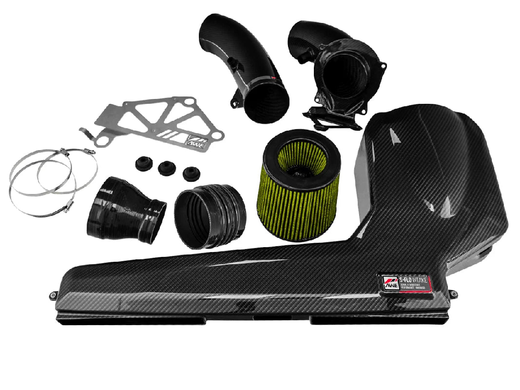 AWE 4.5" S-FLO Carbon Fiber Intake | Audi 8V RS3/Mk3 TT-RS