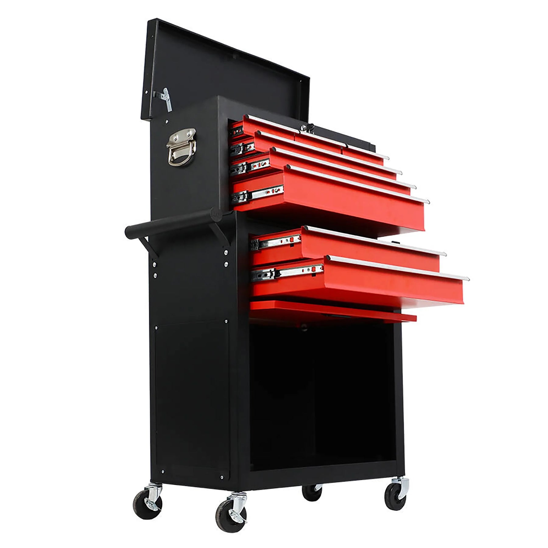 8 Drawer Large Capacity Rolling Toolbox, Detachable Cabinet Storage Tool Chest with Wheels - Product image 14