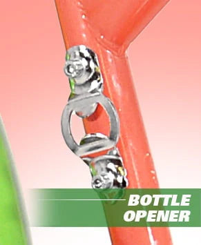 Margaritaville 24" Island Life Multi Speed Girl'S Bike, Coral/Green