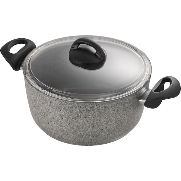 Parma 10-Piece Aluminum Ceramic Nonstick Cookware Set in Gray - Product image 3