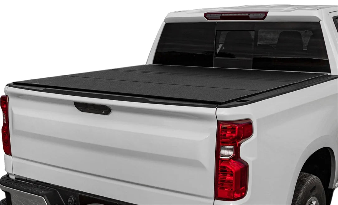 Access B3020029 - LOMAX Tri-Fold Cover Black Urethane Finish 15+ Chevrolet Colorado/GMC Canyon - 5ft Bed