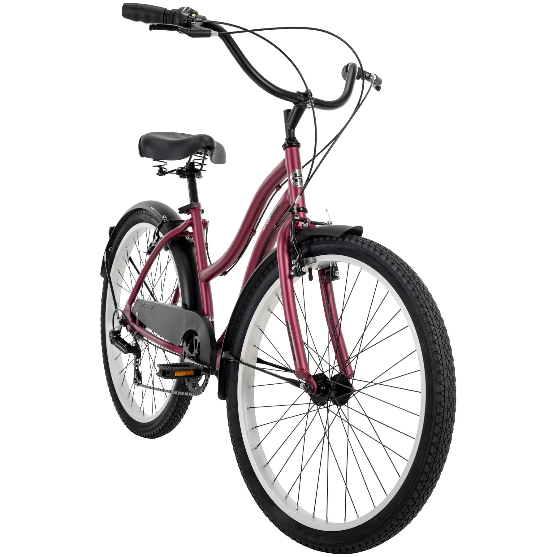 26" Huffy Lockland Cruiser Bike, 7 - Speeds, Padded Saddle, Pink, Ages 12+ - Product image 7