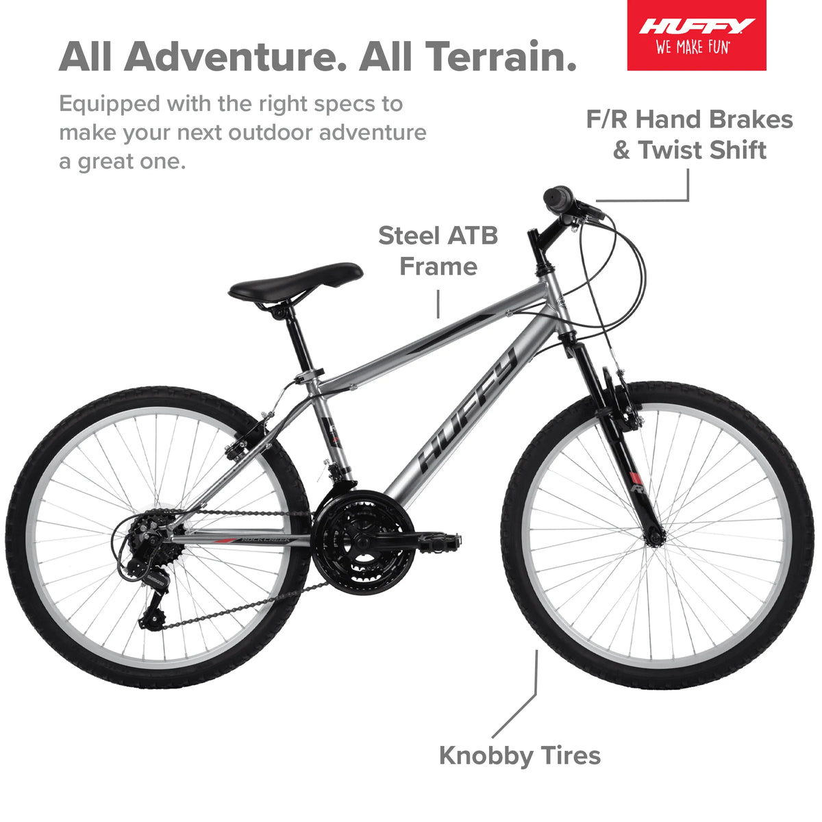 Huffy 24" Rock Creek Boys Mountain Bike for Men - Product image 3