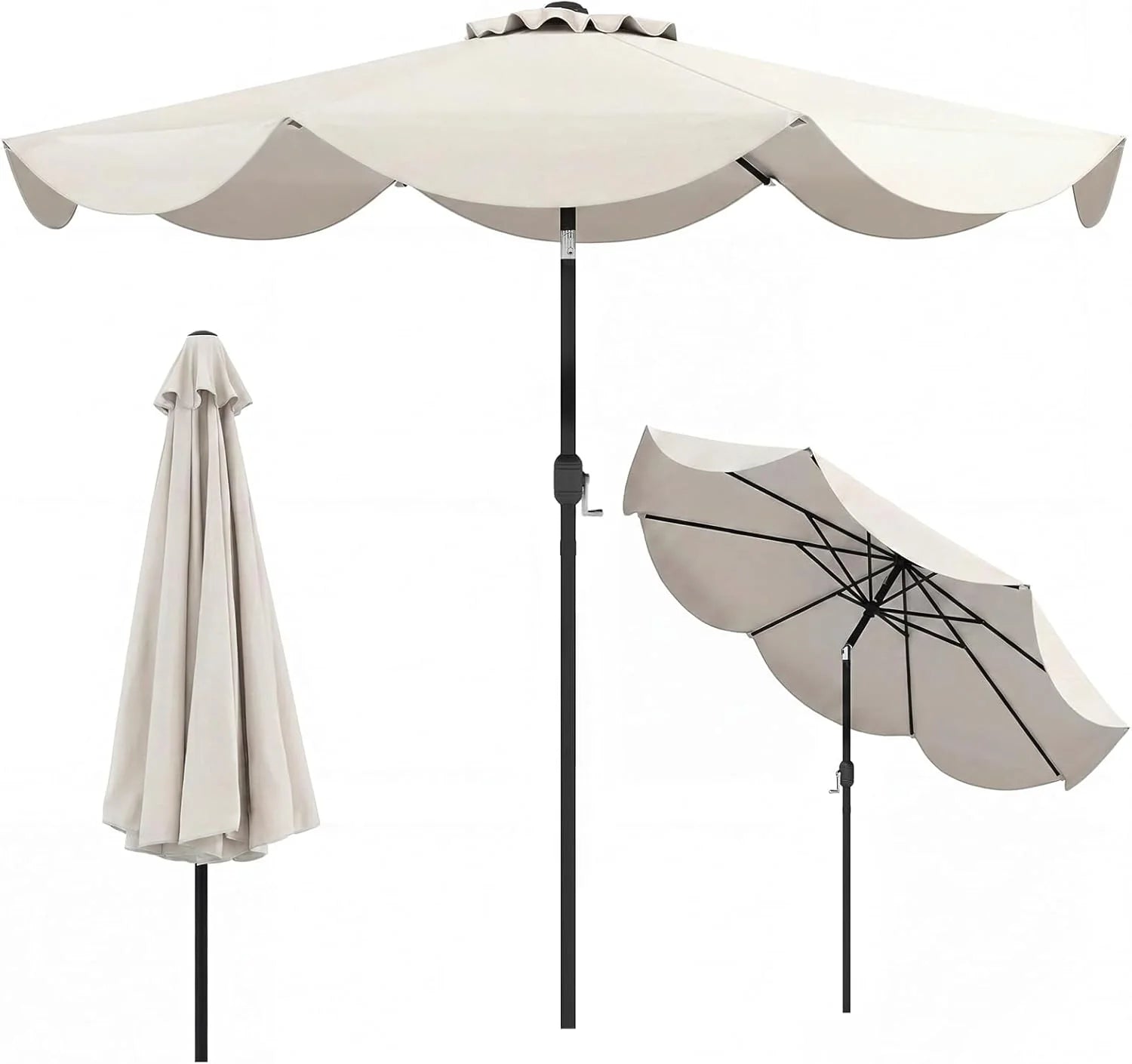 Tangkula 9 FT Patio Umbrella w/Crank Handle - Product image 10