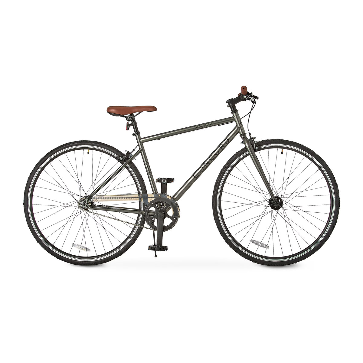 Concord Envoy City Road Bike, 700C Wheels, Grey, Fits Rider 5'4" - 6'2", Unisex, Adult - Product image 1